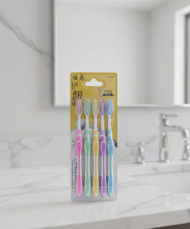 Toothbrushes Pack of 5