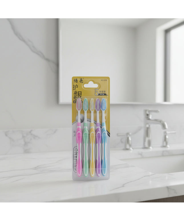 Toothbrushes Pack of 5