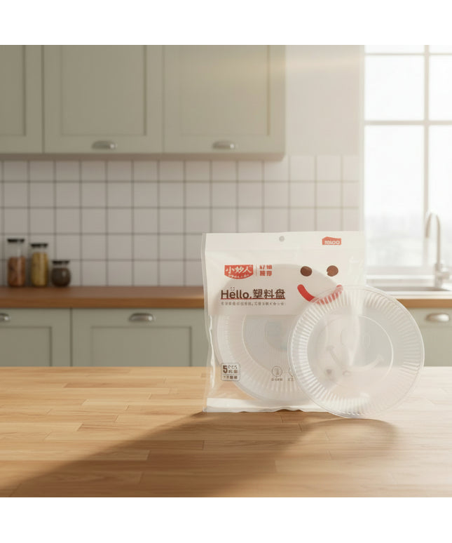 Disposable Plates (5 Pieces)