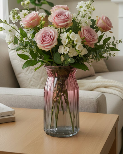 Gradient Color Flower Vase