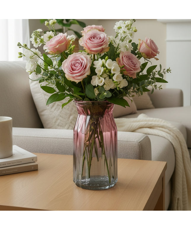 Gradient Color Flower Vase