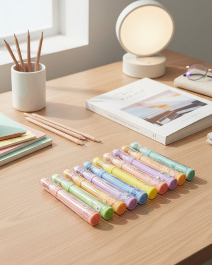 10-Pc Fluorescent/ Fruit Highlighter
