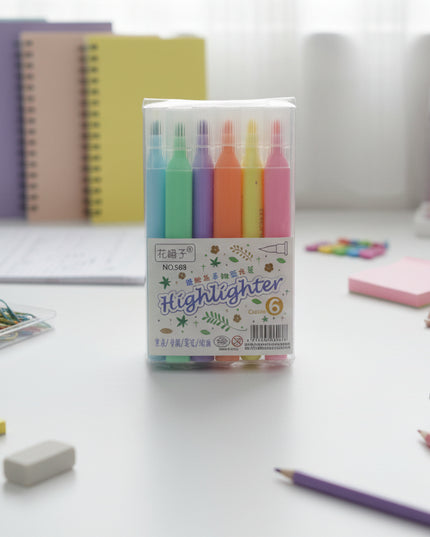 Candy Color Highlighters (6-Pack)