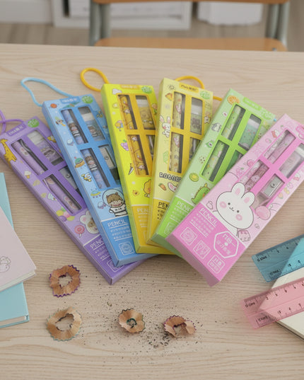 Cartoon Stationery Set