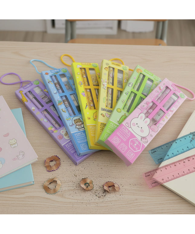Cartoon Stationery Set