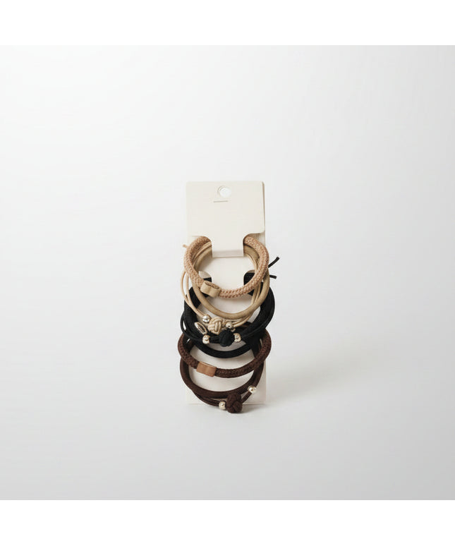 3pcs-Multi-Pack Ponytail Holders