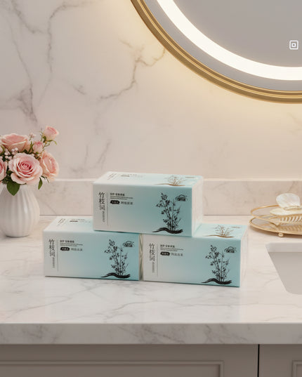 4-Pack 2-Ply Facial Tissues