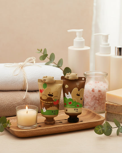 2-Pc Linen Bear Hand Cream 40g