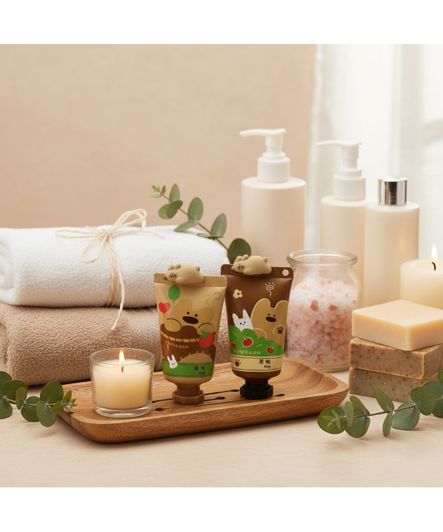 2-Pc Linen Bear Hand Cream 40g