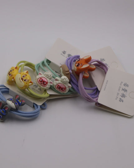 2-Pcs Random Cartoon Ponytail Holders