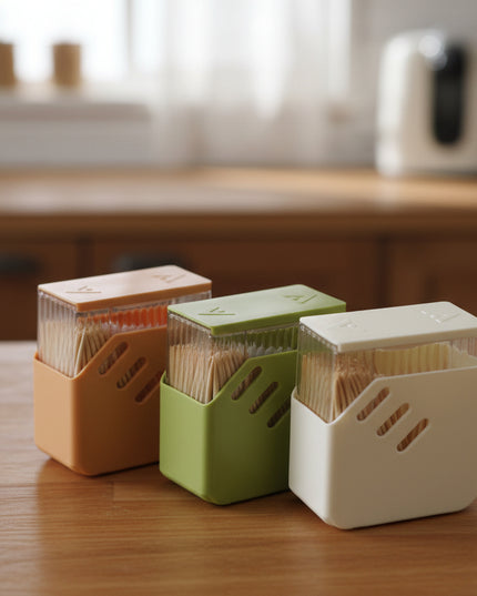 Dental Floss Toothpick Combination Dispenser