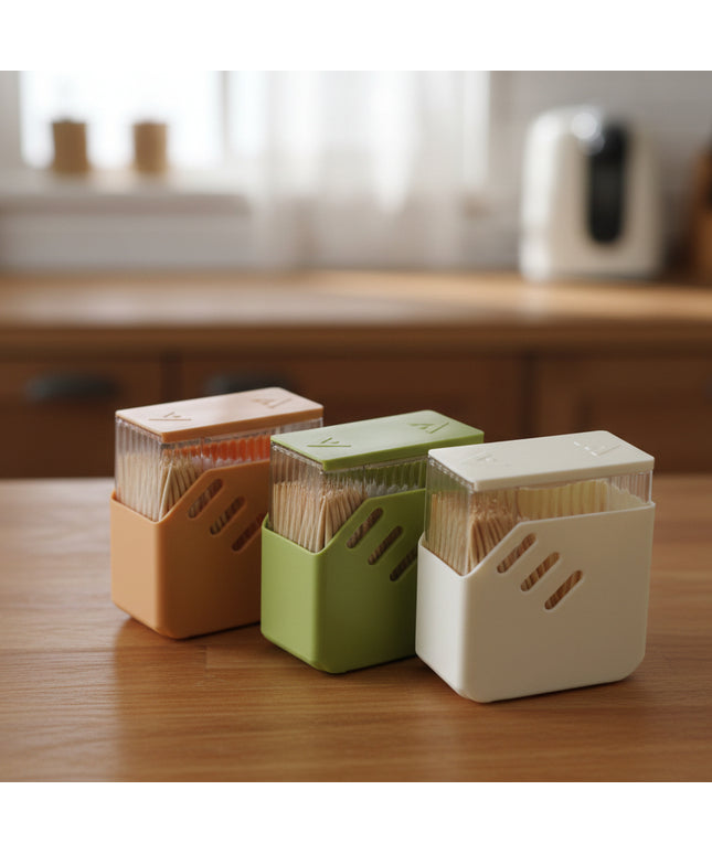 Dental Floss Toothpick Combination Dispenser