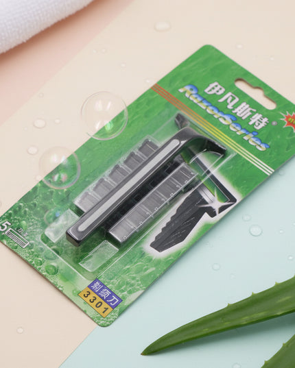 5-Pieces Disposable Razor Combo