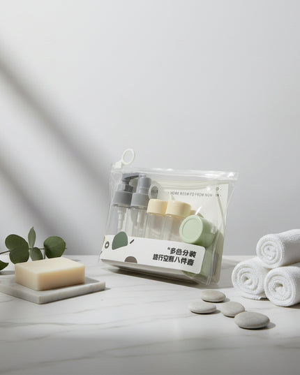 8-Pc Decanting Travel Containers