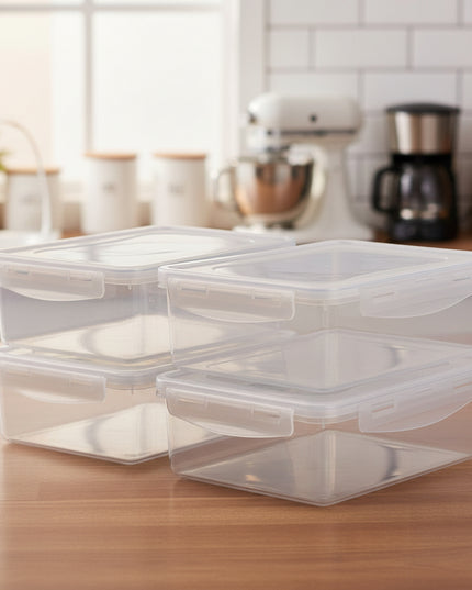 4-Pc Clasps Food Storage Container
