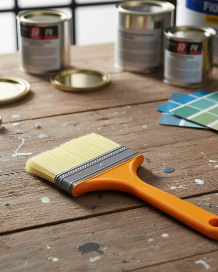 Plastic Handle 4-Inch Paint Brush
