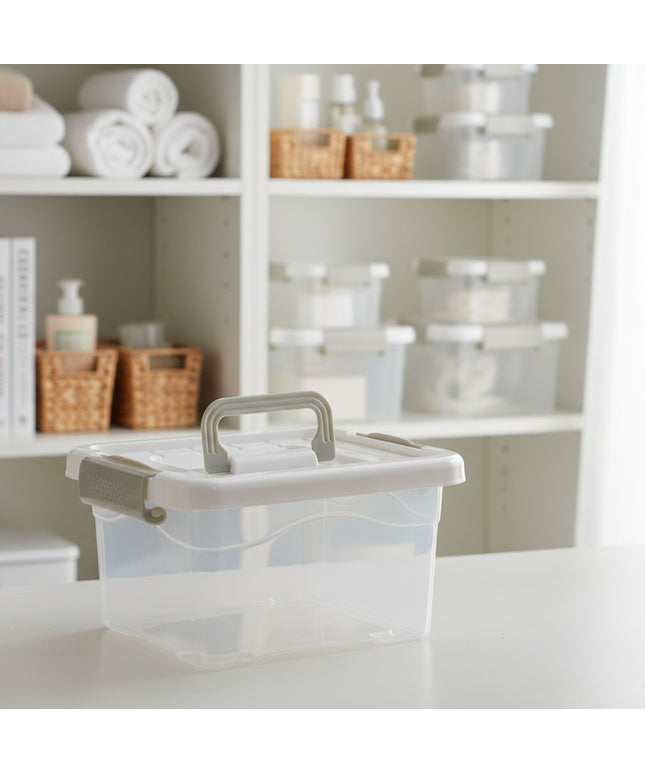 2-Pc Storage Container With Handle