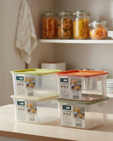 4-Pc Handled Food Storage Containers