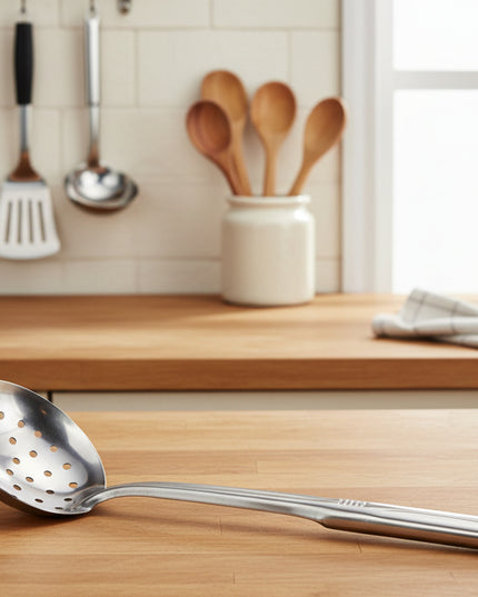 Stainless Steel Colander Spoon