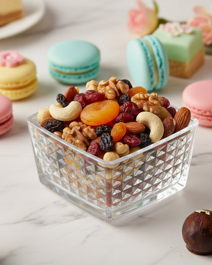 6-Pc Square Glass Bowl