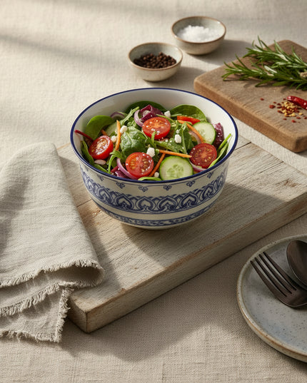 6-Pc Printed 5.2-inch Serving Bowl