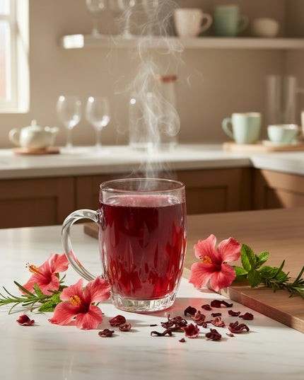 6-Pc Patterned Glass Cup (48.9*30.9*29.1)