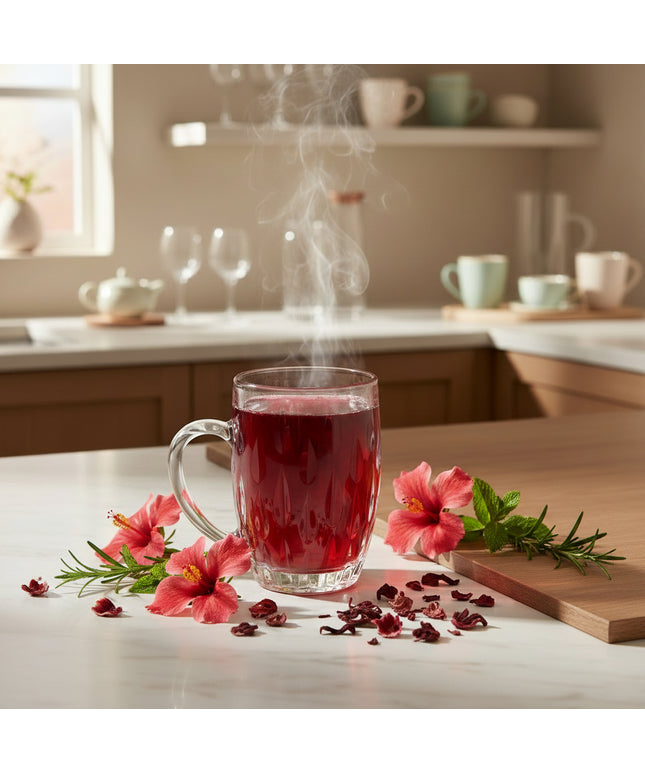 6-Pc Patterned Glass Cup (48.9*30.9*29.1)