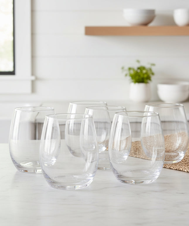 6-Pc Glass Tumbler