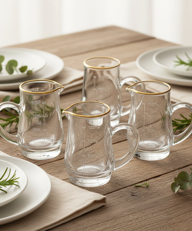 4-Pc 100ml Serving Pitcher