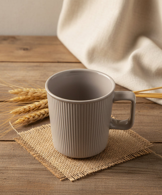 6-Pc Pattern Color Glaze Ceramic Cup