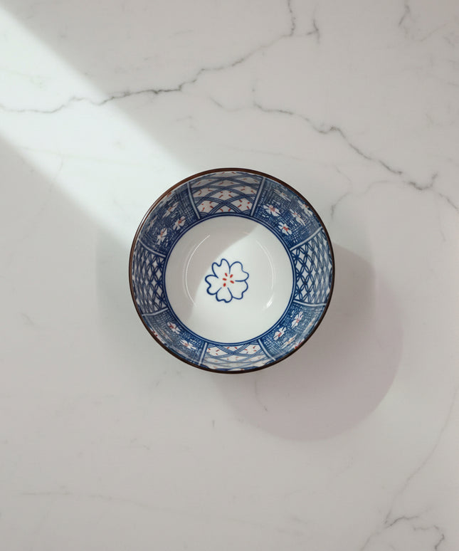 6-Pc 5 inch Snowflake Bowl