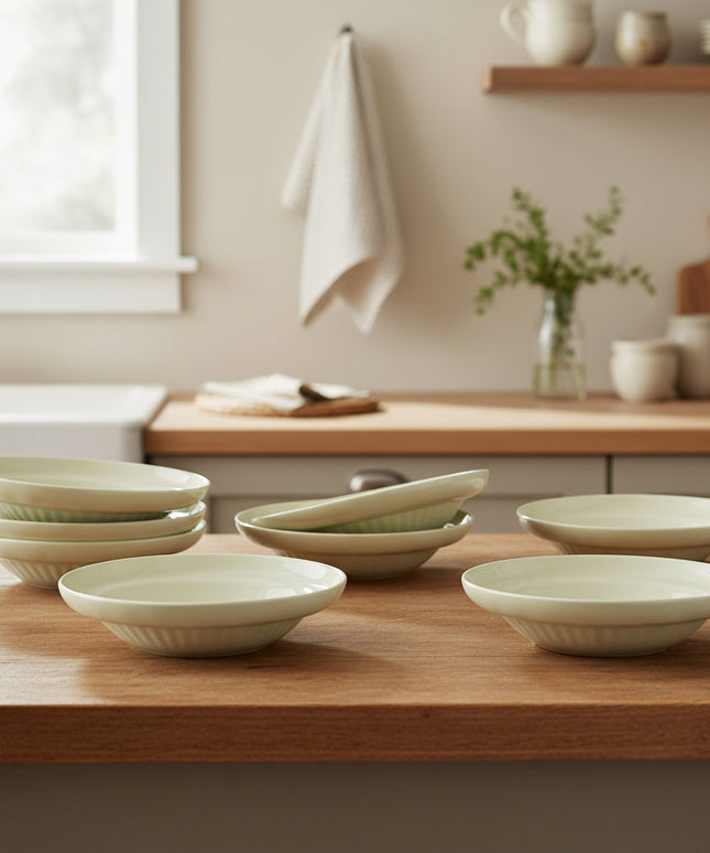 6-Pc Azalea 8.5 inch Pasta Plate