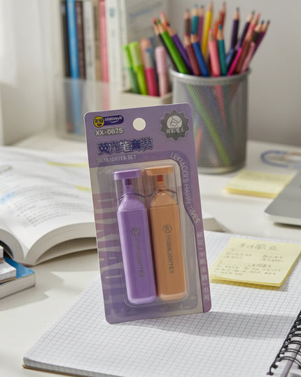 Pastel Colored Highlighters (2-Pack)