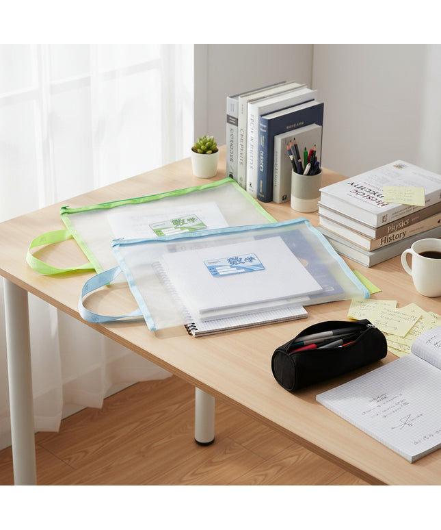 Mesh Document Bag With Handle