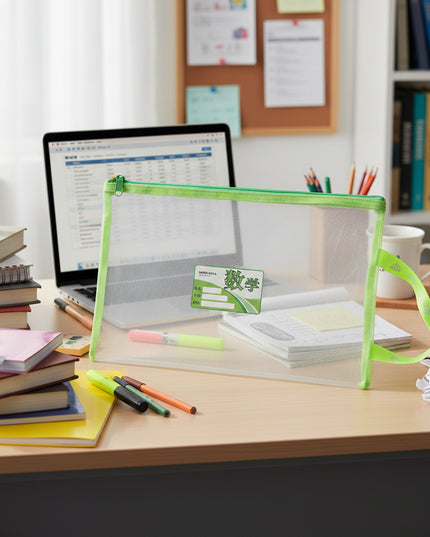 Mesh Document Bag With Handle