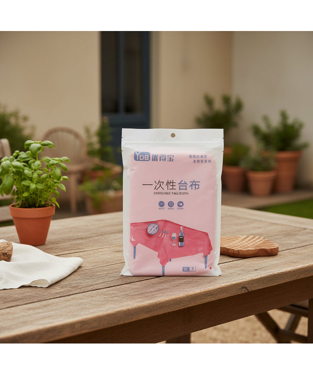 Disposable Tablecloth (Red)