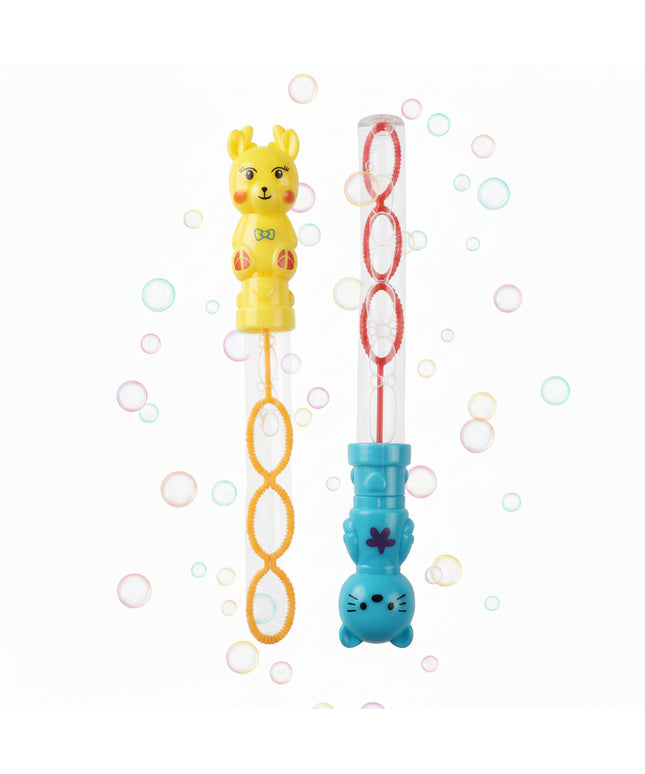 Packaged children's straw with cartoon character on a white background