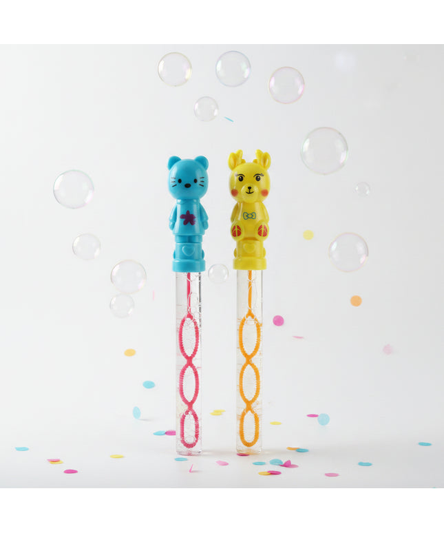 Packaged children's straw with cartoon character on a white background