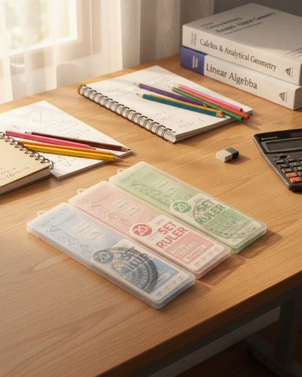 20cm Ruler Set