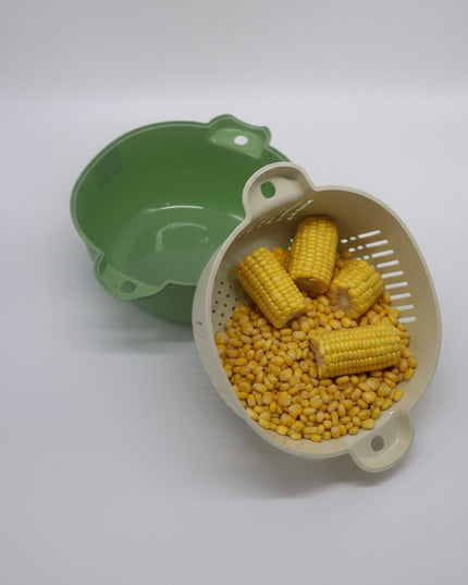 Double Drain Colander (26*21*10)