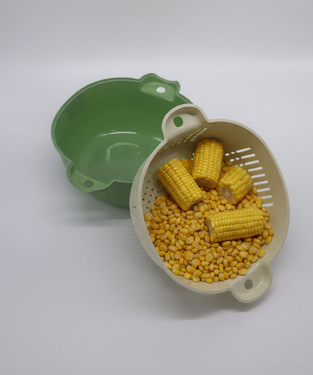 Double Drain Colander (26*21*10)