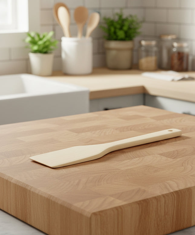 Square Mouth Wooden Spatula