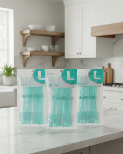Medium-Sized Ziplock Food Storage Clear Bags