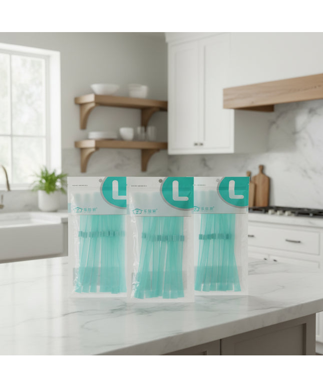 Medium-Sized Ziplock Food Storage Clear Bags