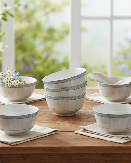 6-Pc 4.6 inch European Bowl