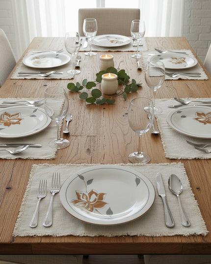 6-Pc 10 inch Flat Plate