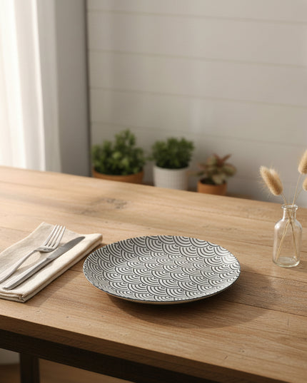 6-Pc Printing 8 inch Flat Plate
