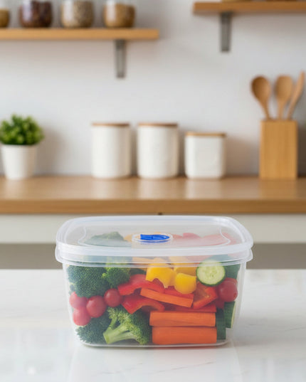 4-Pc Large Square Crisper