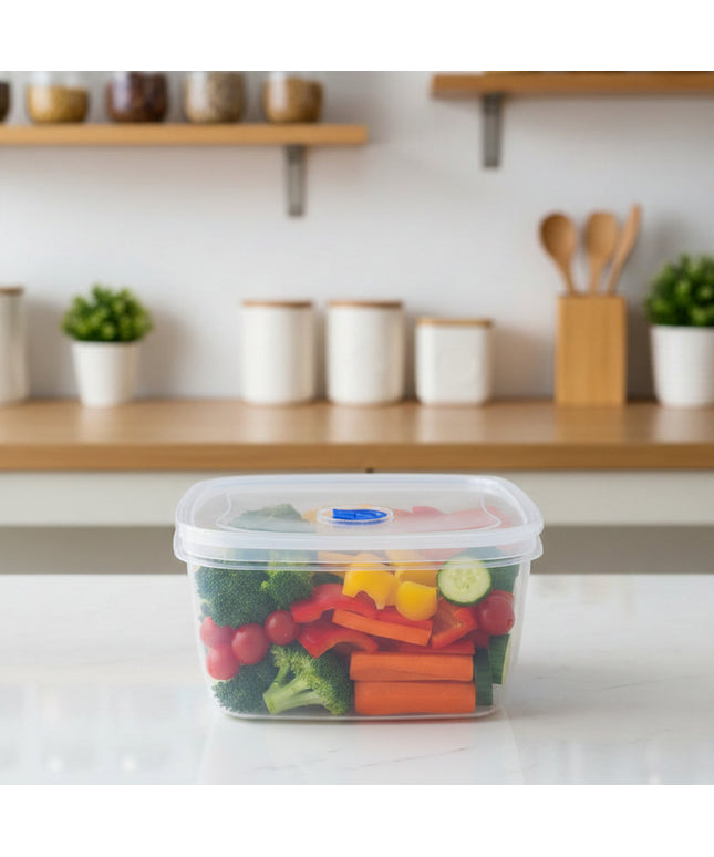 4-Pc Large Square Crisper