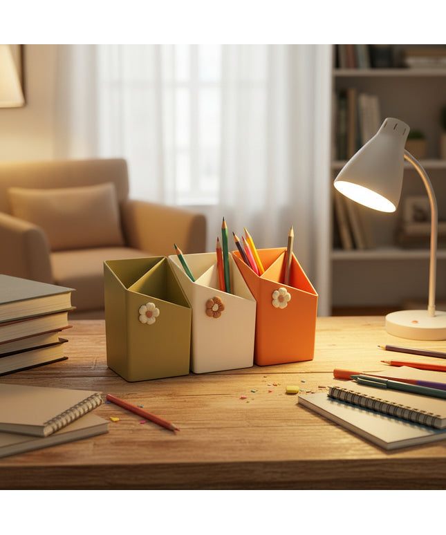 Nordic 2 Compartment Pen Holder